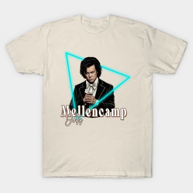 John J. Mellencamp T-Shirt by Moulezitouna